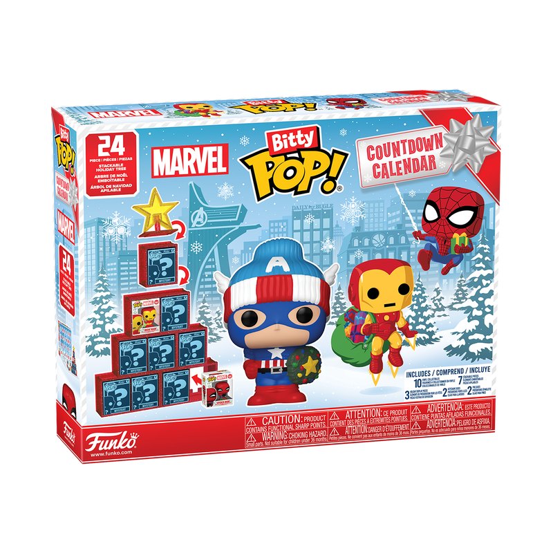 Bitty Pop! Marvel Holiday Advent Calendar, , hi-res view 5