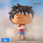 Pop! Monkey D. Luffy (Marineford Memorial) with Pop! Protector FWlifestyle1 view 2