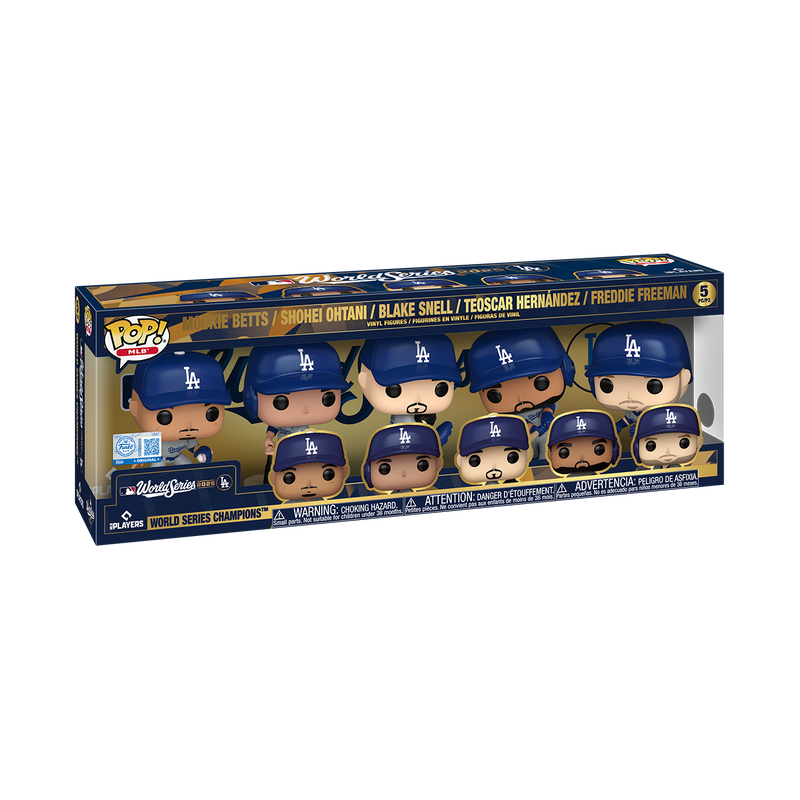 Pop! Los Angeles Dodgers 2025 MLB World Series Champions 5-Pack, , hi-res view 3