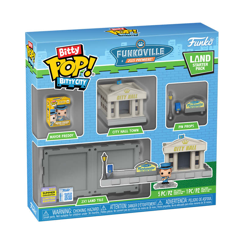 Bitty Pop! Bitty City Funkoville Land Starter Pack, , hi-res view 1