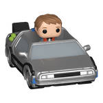 Bitty Pop! Rides Marty McFly and Time Machine, , hi-res view 2