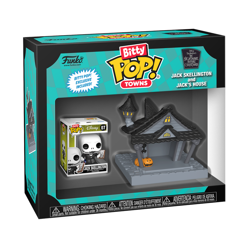 Bitty Pop! Towns Jack Skellington and Jack's House, , hi-res view 1