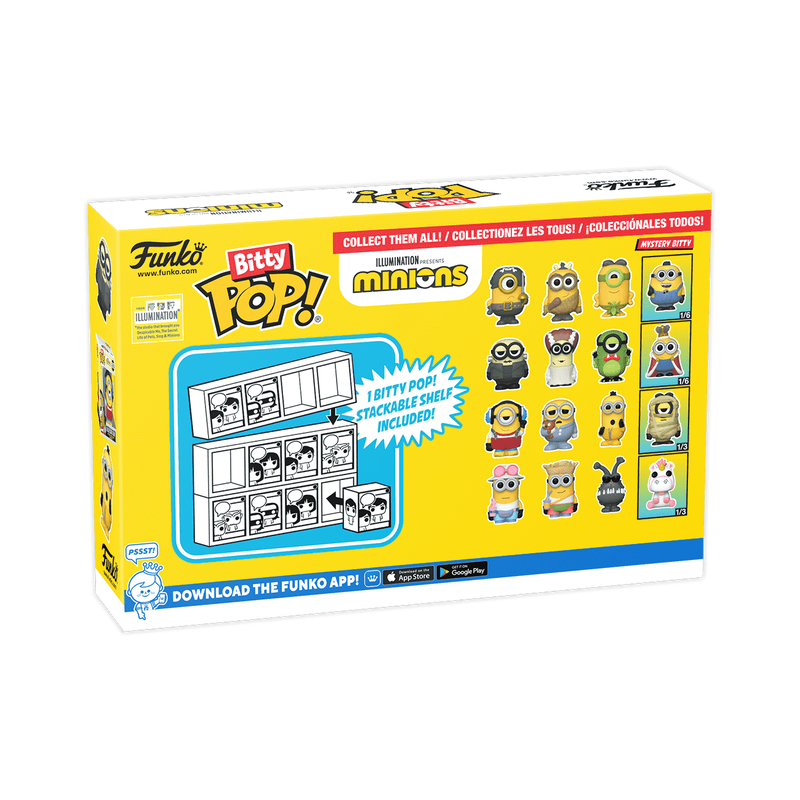 Bitty Pop! Minions 4-Pack Series 1, , hi-res view 4