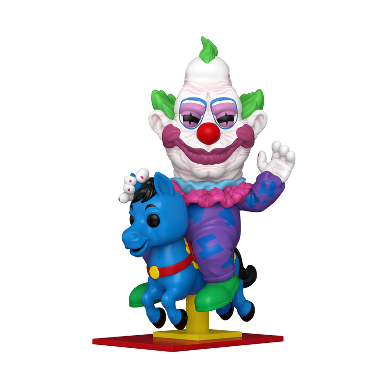 POP! Jumbo from Killer Klowns from Outer Space, riding a carousel horse