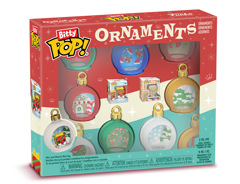Bitty POP! Holiday ornaments