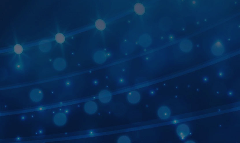 Dark blue bokeh background with stadium lights