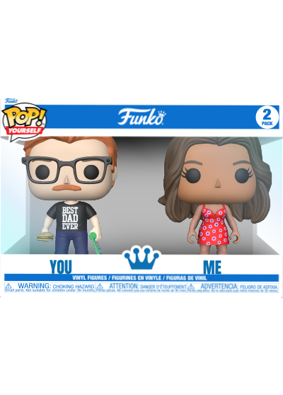 Funko custom POP! Yourself 2-Pack packaging