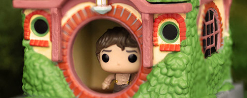 Bitty Towns collection featuring Lord of the Rings